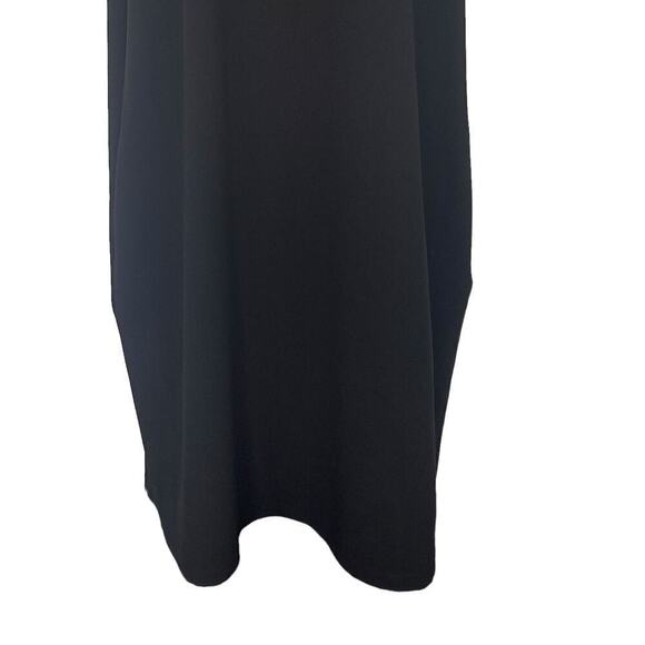 FIRST LOVE BY LOVELYN BOAT NECK MAXI SHIFT DRESS IN BLACK NEW WOMEN'S SIZE  3X - Picture 3 of 13